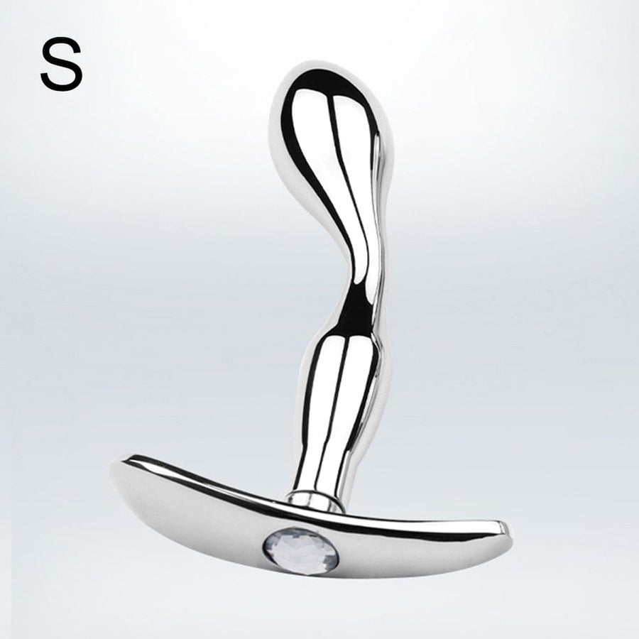 Bulbous Metal Prostate Massager BDSM, gallery view 19