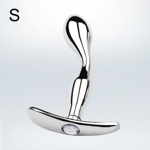 Bulbous Metal Prostate Massager BDSM