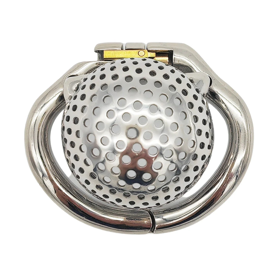 Stainless Steel Honeycomb Chastity Device, gallery view 6