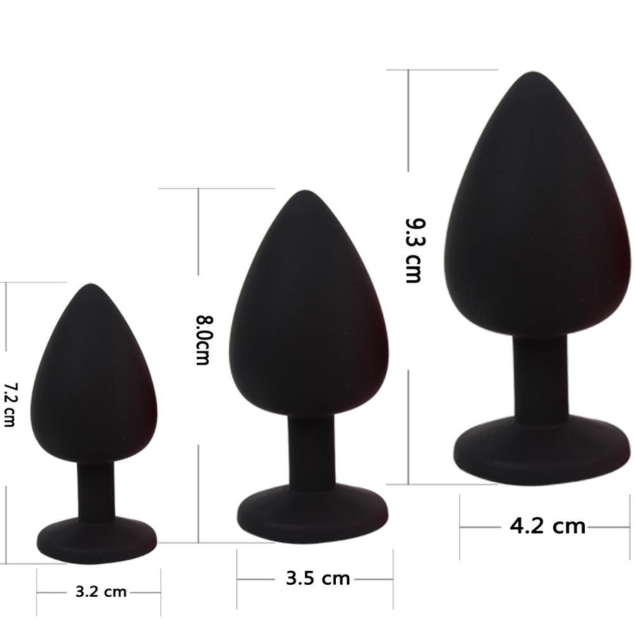 Sissy Silicone Butt Plugs, gallery view 2