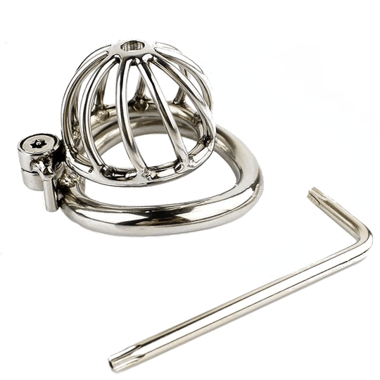 Allison Male Chastity Device 1.77 inches long product view
