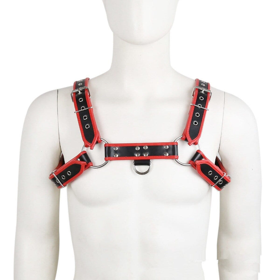 Man Slave Perfect Bondage Chest Harness, gallery view 2