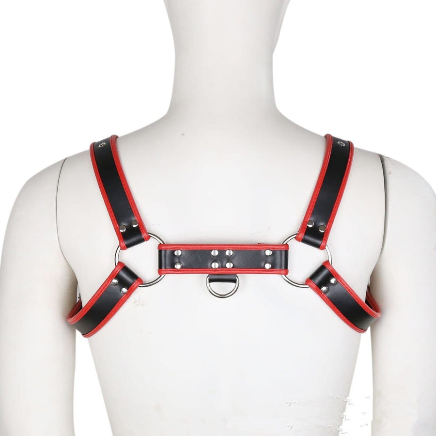 Man Slave Perfect Bondage Chest Harness, gallery view 3