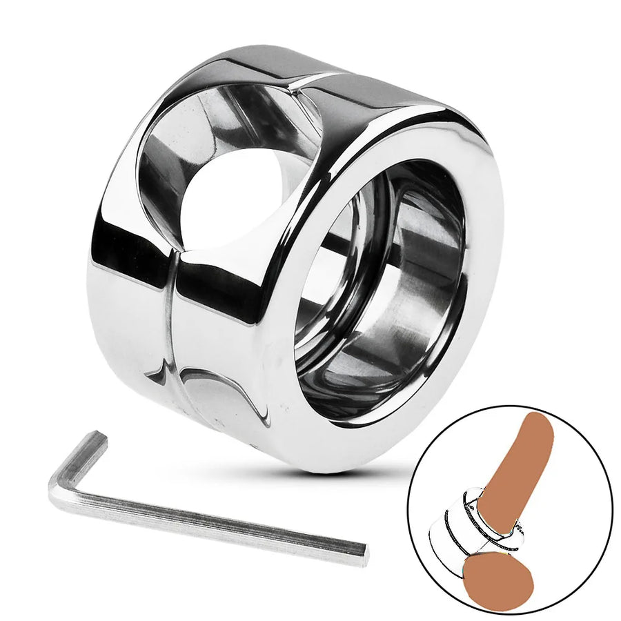 Metal Heavy Cockring Clamp product view