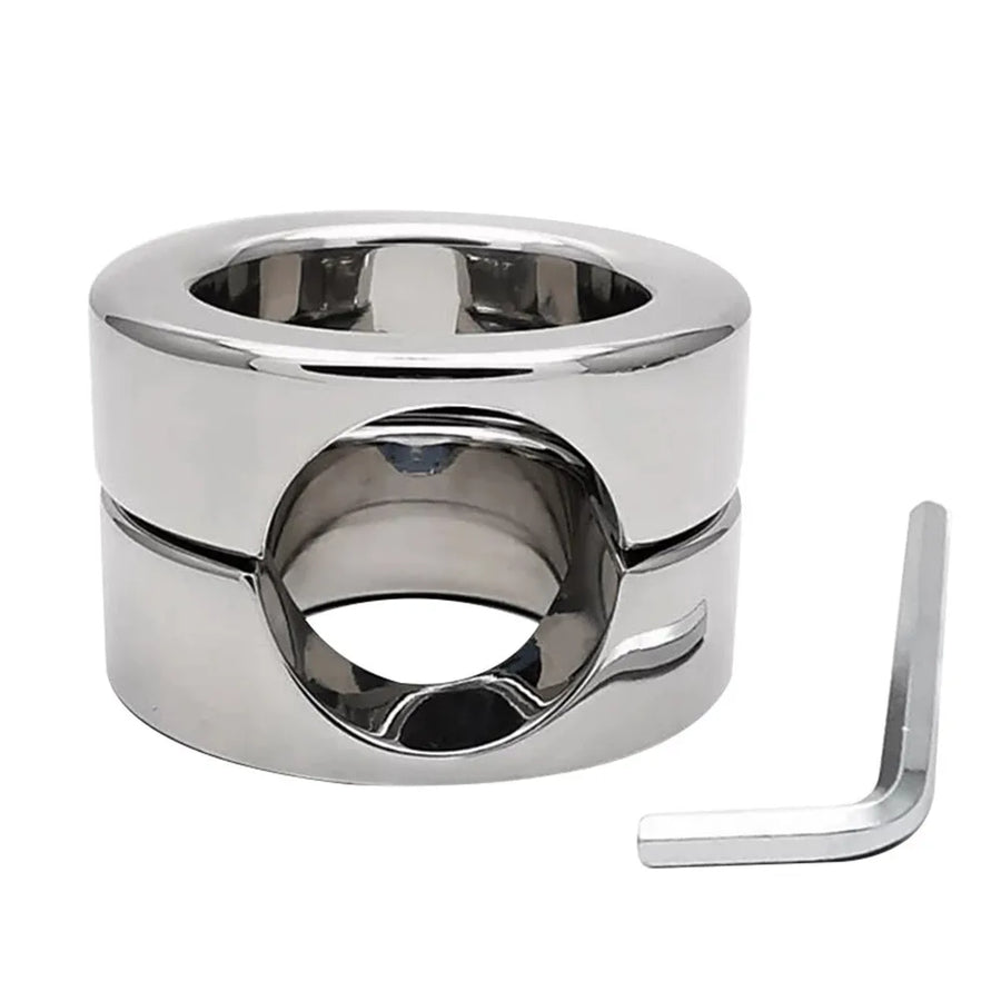 Metal Heavy Cockring Clamp, gallery view 4