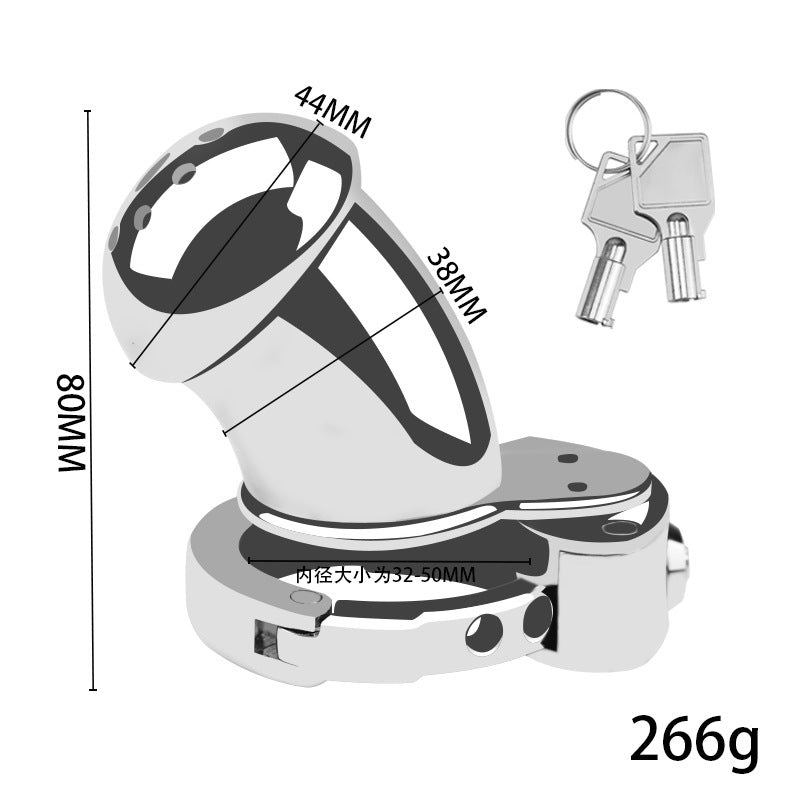 New BDSM #64 Adjustable Male Chastity Cage, gallery view 4