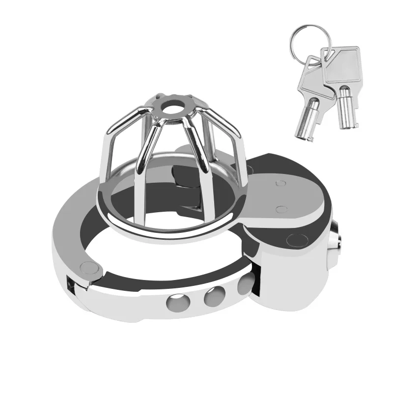 New BDSM #60 Adjustable Male Chastity Cage, gallery view 2