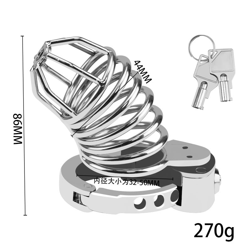 New BDSM #67 Adjustable Male Chastity Cage, gallery view 3