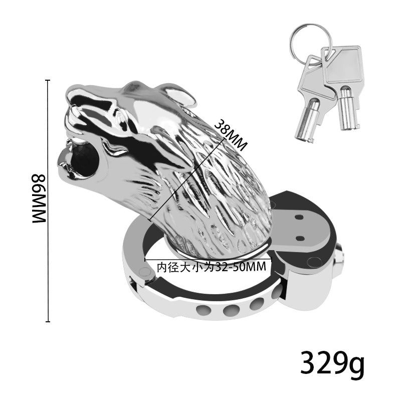 New BDSM #72 Adjustable Male Chastity Cage, gallery view 3