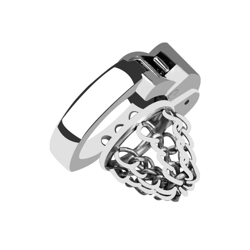 New BDSM #73 Adjustable Male Chastity Cage, gallery view 3
