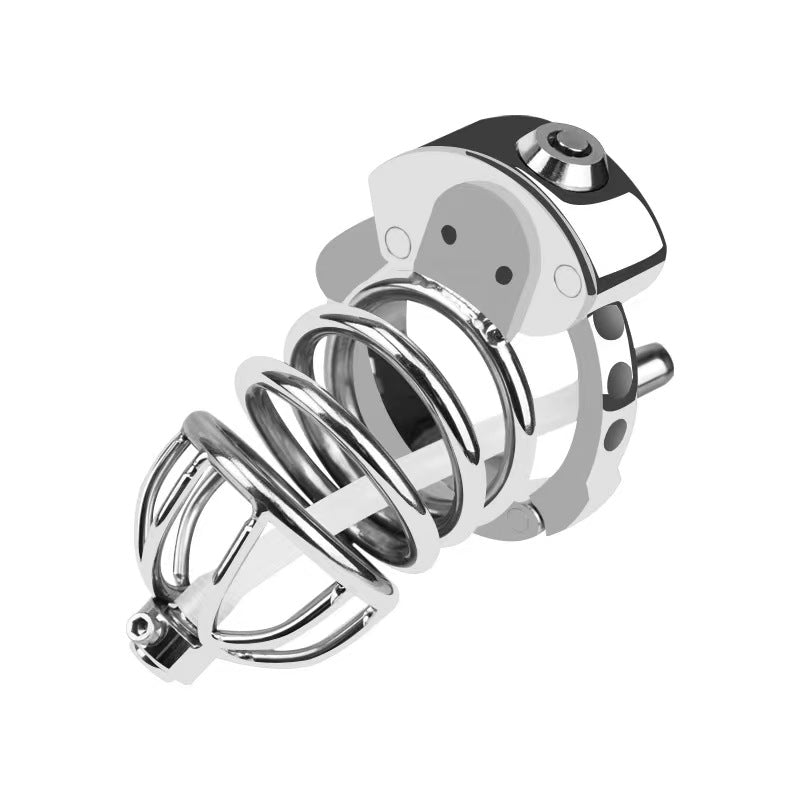 New BDSM #68 Adjustable Male Chastity Cage, gallery view 2