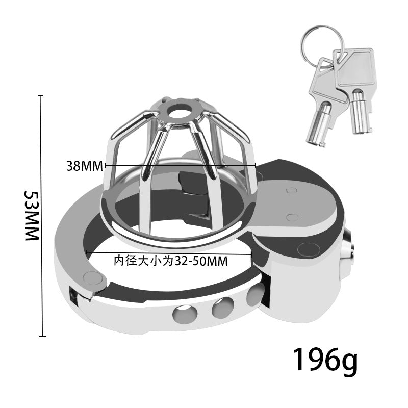 New BDSM #60 Adjustable Male Chastity Cage, gallery view 3