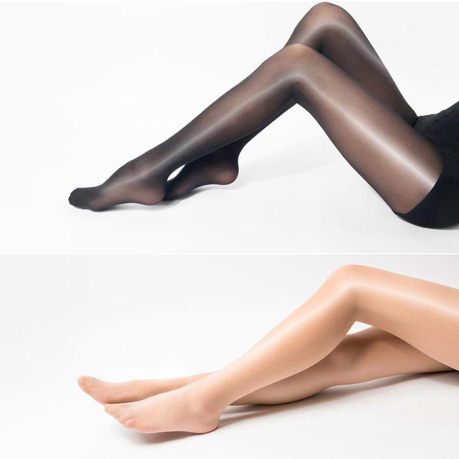 Sexy Oil Open Crotch Shiny Tights, gallery view 6