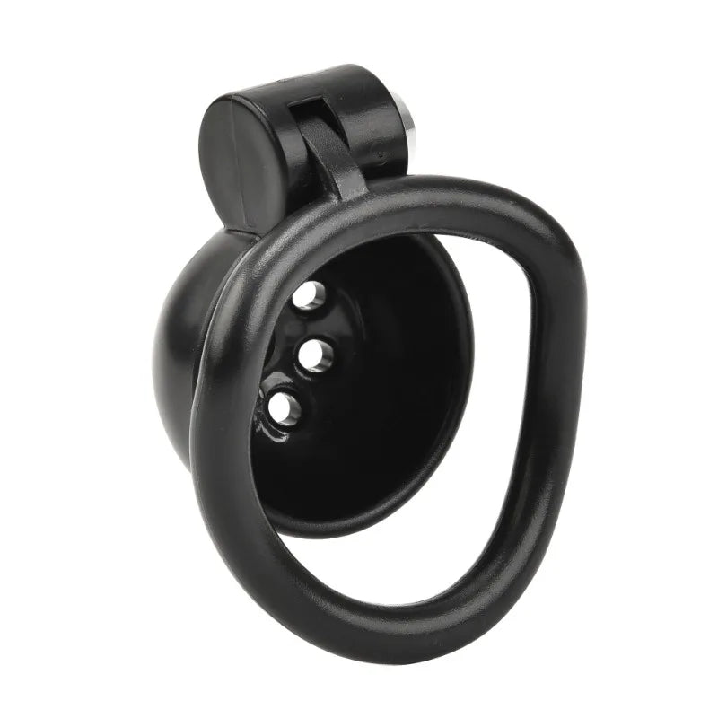 New Male Chastity Cage with 5 Size Penis Rings size guide, gallery view 6