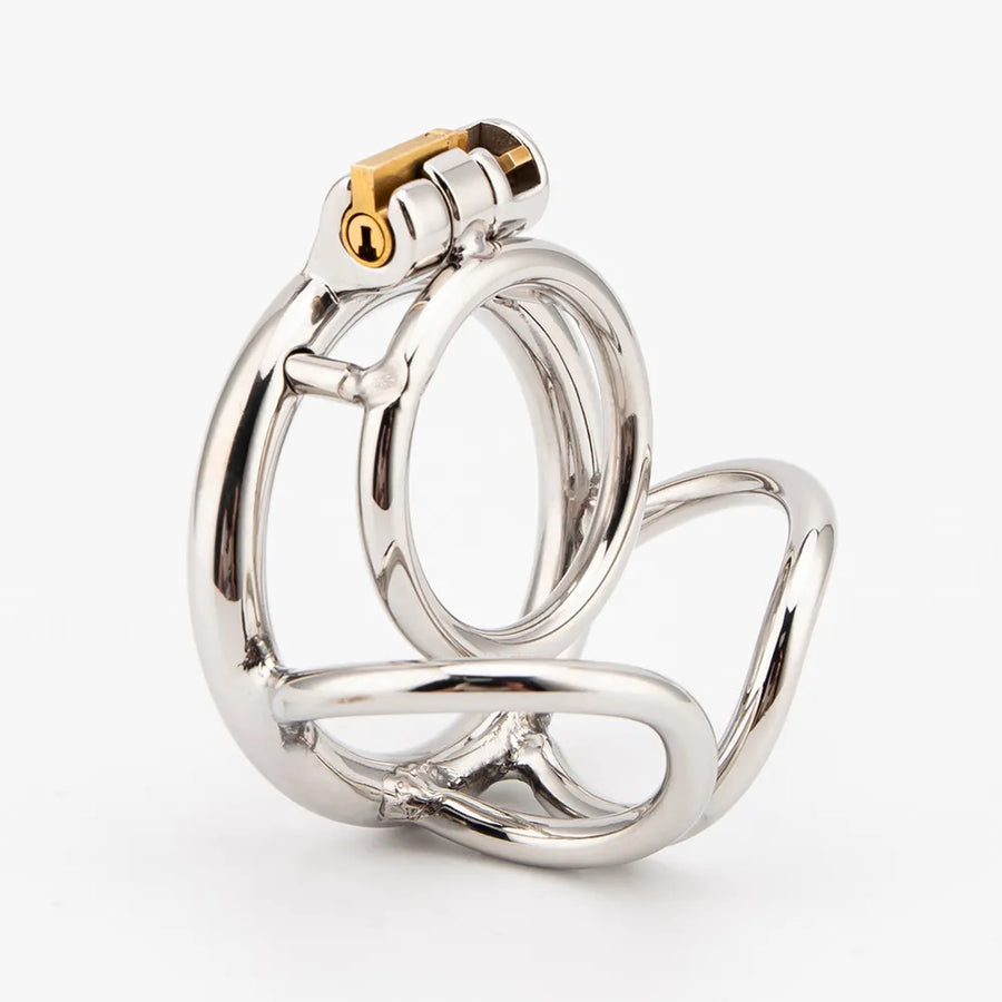 Stainless Steel Balls Chastity Penis Cage product view