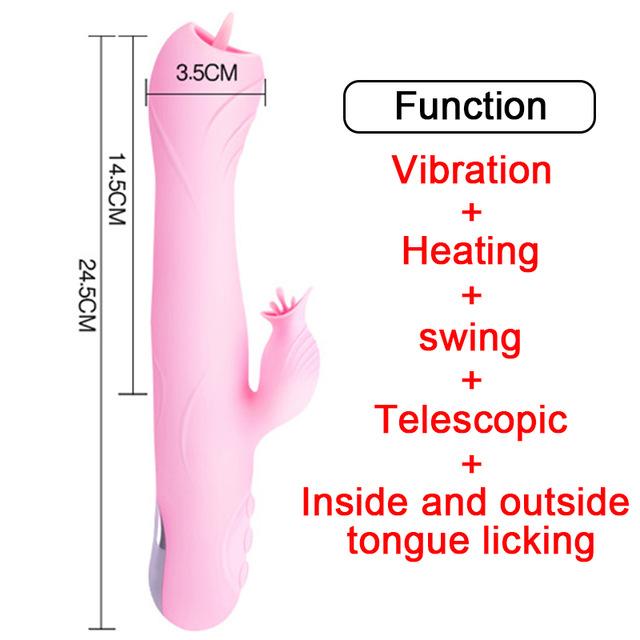 Heating Vibrator for Women G Spot Big Dildo, gallery view 6