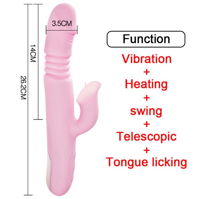 Heating Vibrator for Women G Spot Big Dildo, gallery view 7