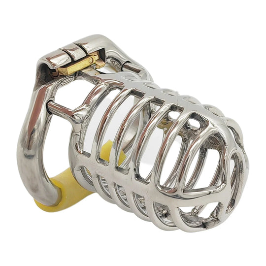 Newest Stainless Steel Male Chastity Device product view