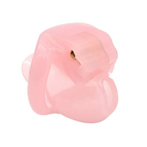 Cage de chasteté en résine Pink Nub V3 (0,98 po)