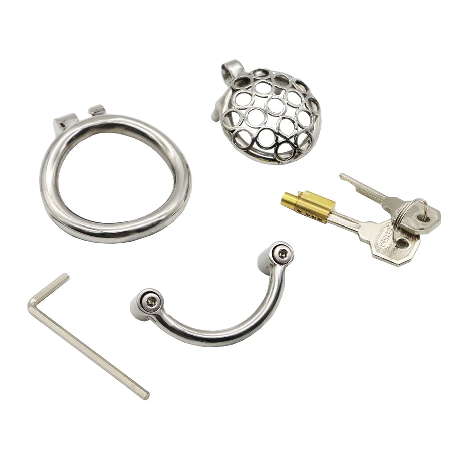 Prevent Escape Design Super Small Chastity Cage, gallery view 4