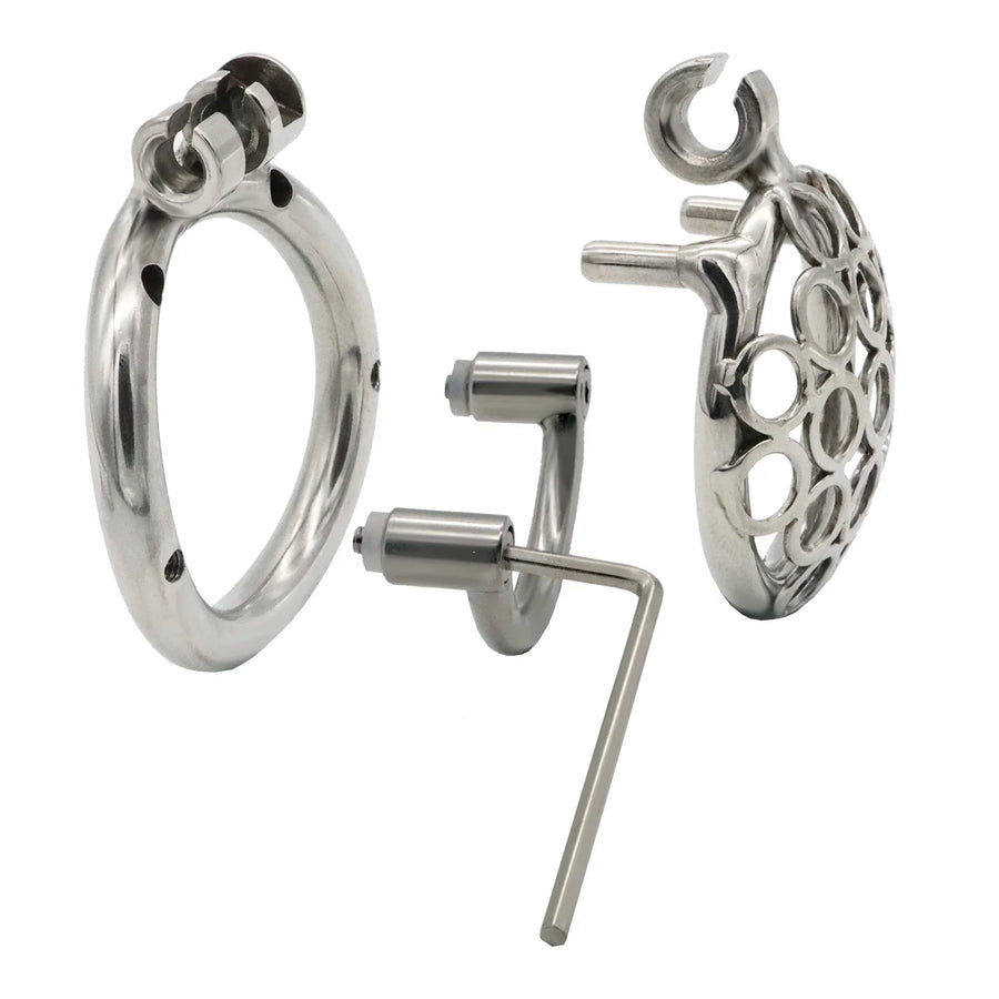 Prevent Escape Design Super Small Chastity Cage, gallery view 3