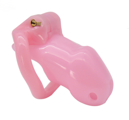 Pink Resin Chastity Kit product view