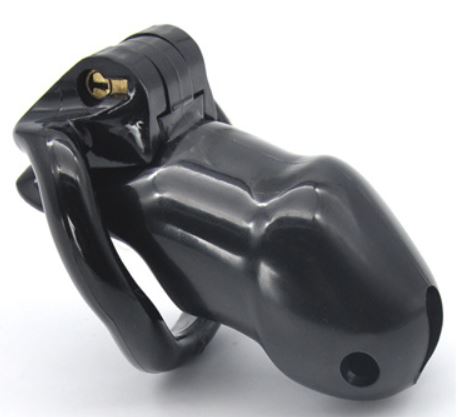 Black Resin Chastity Kit product view