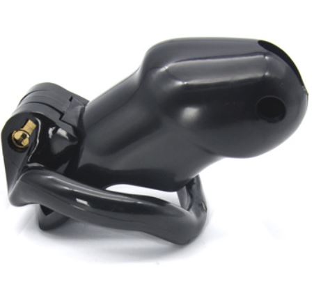 Black Resin Chastity Kit, gallery view 3