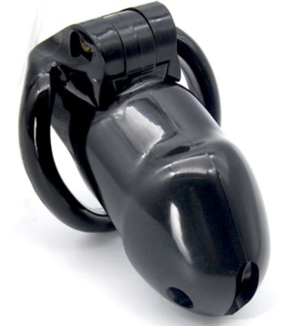Black Resin Chastity Kit, gallery view 4