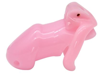 Pink Resin Chastity Kit, gallery view 4