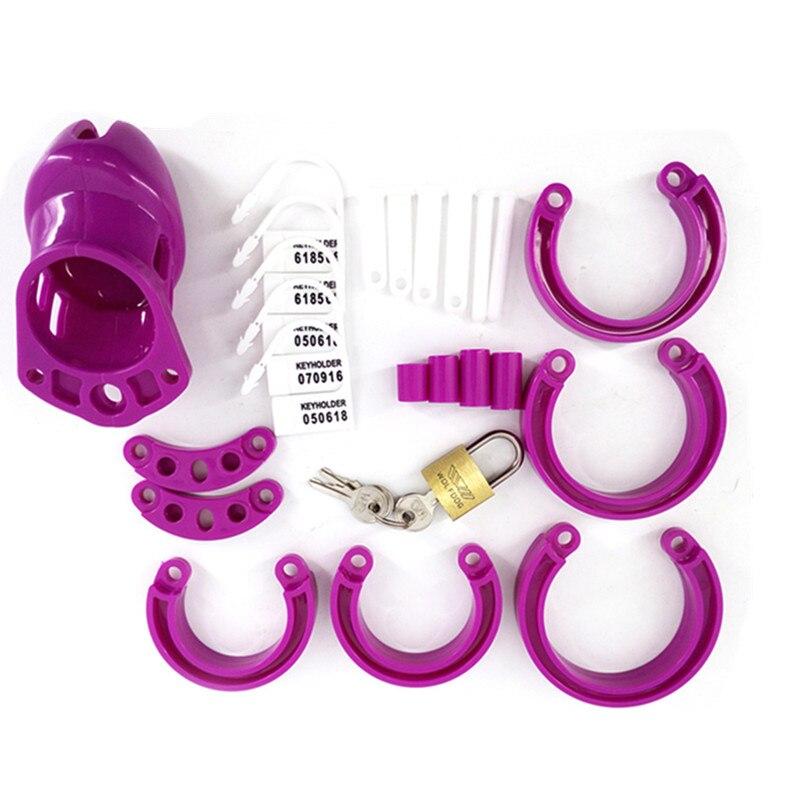 Mia Plastic Cage 3.15 inches and 3.94 inches Long ( All 5 Rings Included ), gallery view 9