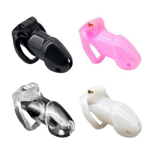 Ava Silicone Chastity Cage 1.89 and 2.35 inches long product view