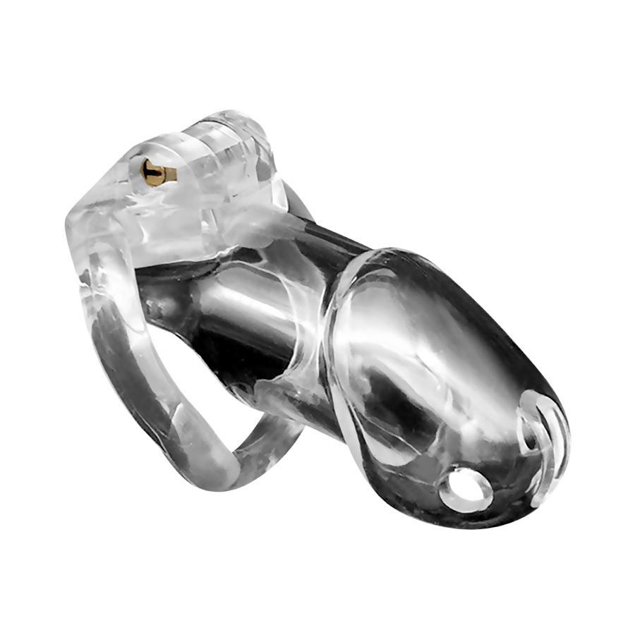 Ava Silicone Chastity Cage 1.89 and 2.35 inches long, gallery view 3