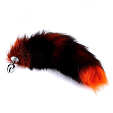 Load image into Gallery viewer, Racy Fox Tail Butt Plug 15-16 Inches Long BDSM
