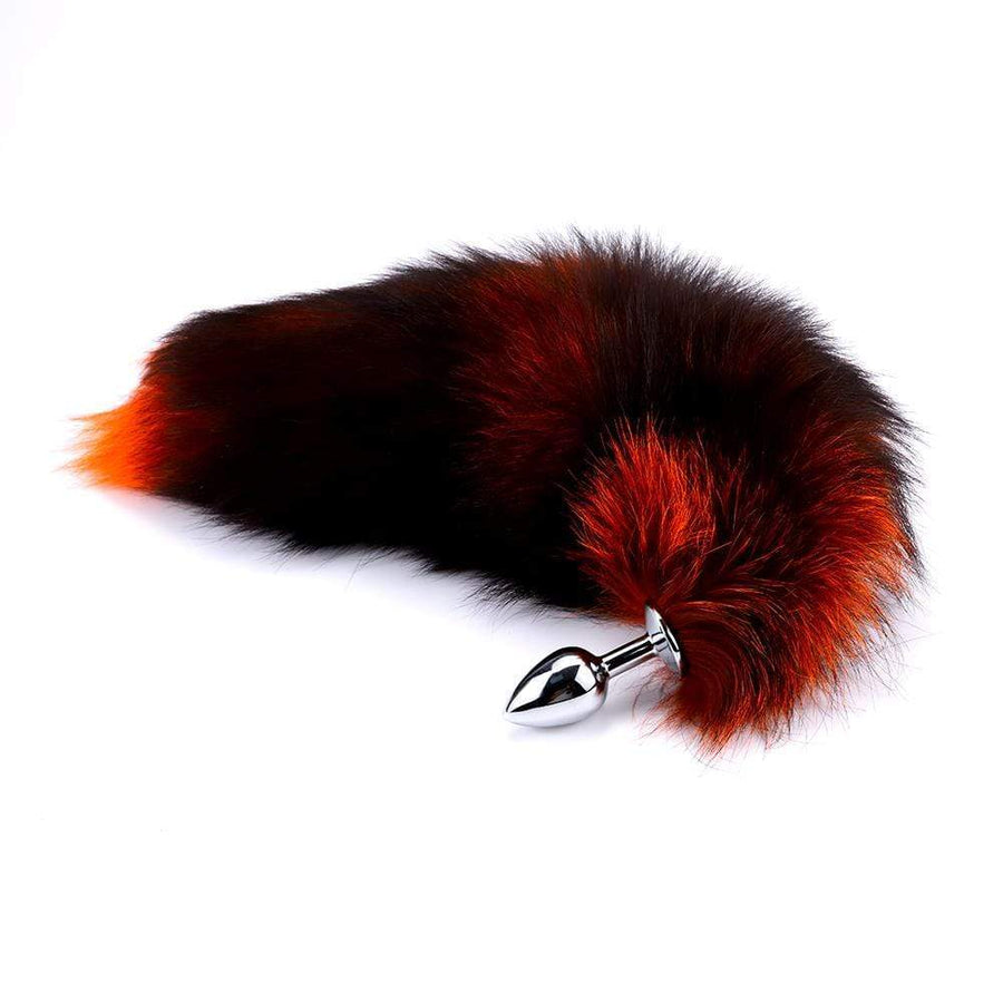Racy Fox Tail Butt Plug 15-16 Inches Long BDSM, gallery view 2