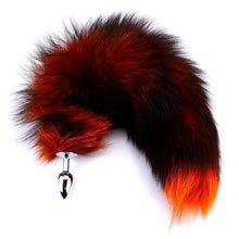 Load image into Gallery viewer, Racy Fox Tail Butt Plug 15-16 Inches Long BDSM

