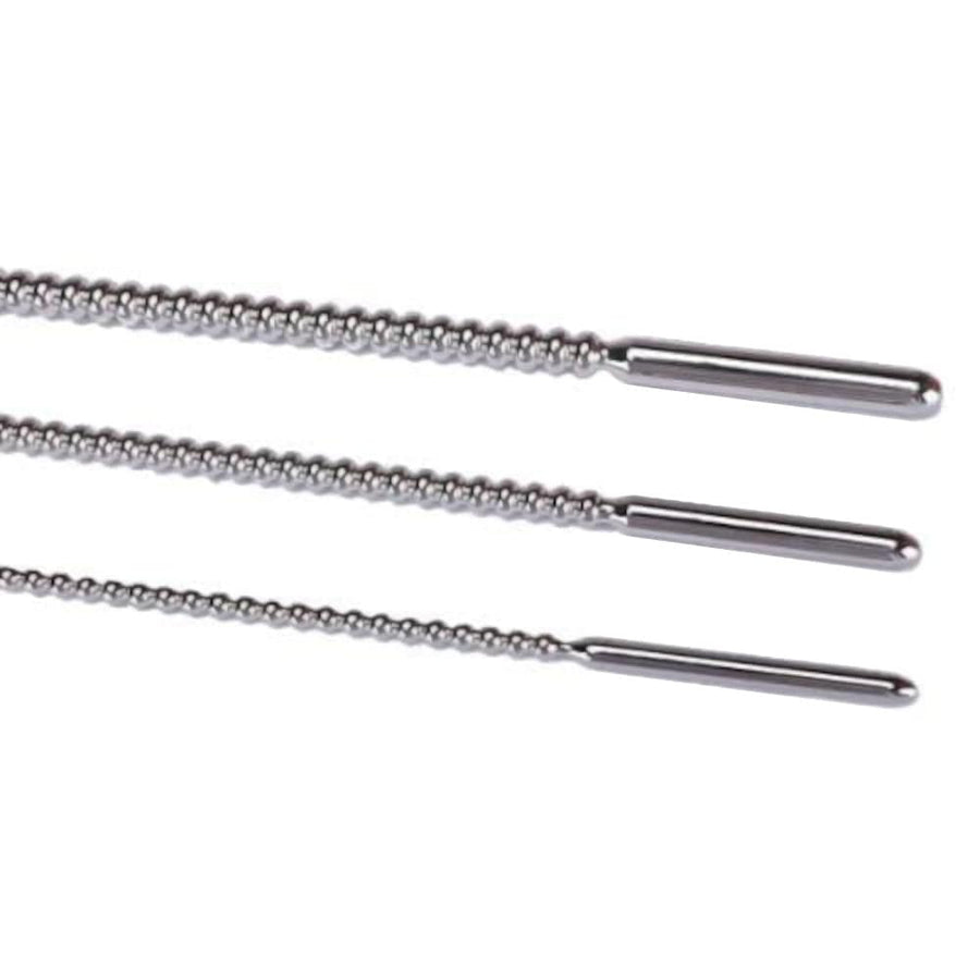BDSM Solid Beaded Urethral Sound, gallery view 3