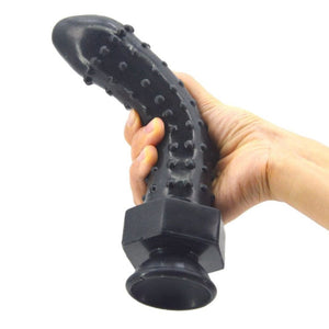 Pleasure Overload Dildo mit Stacheln und Saugnapf BDSM