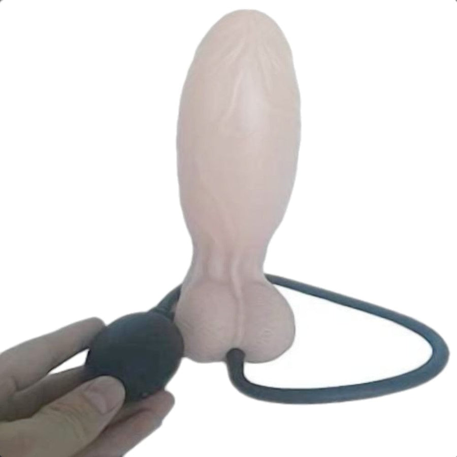 Personal Happy Time 8 Inch Inflatable Dildo BDSM, gallery view 9