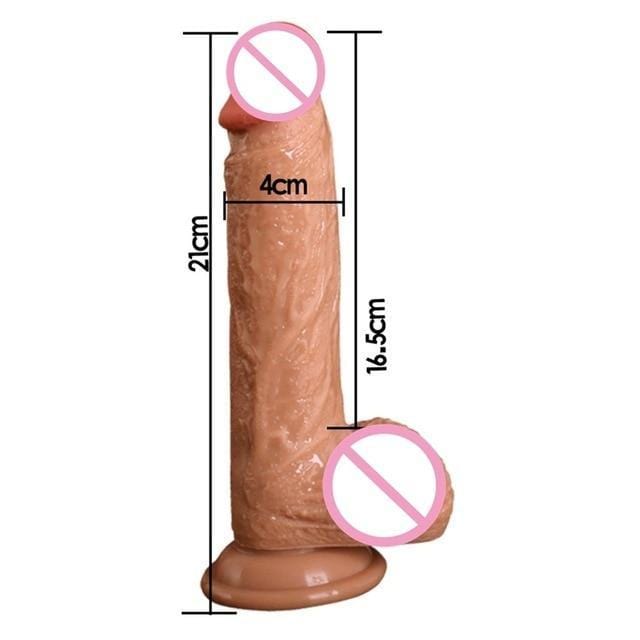 8 Inch Fun Dildo for Couples, gallery view 7