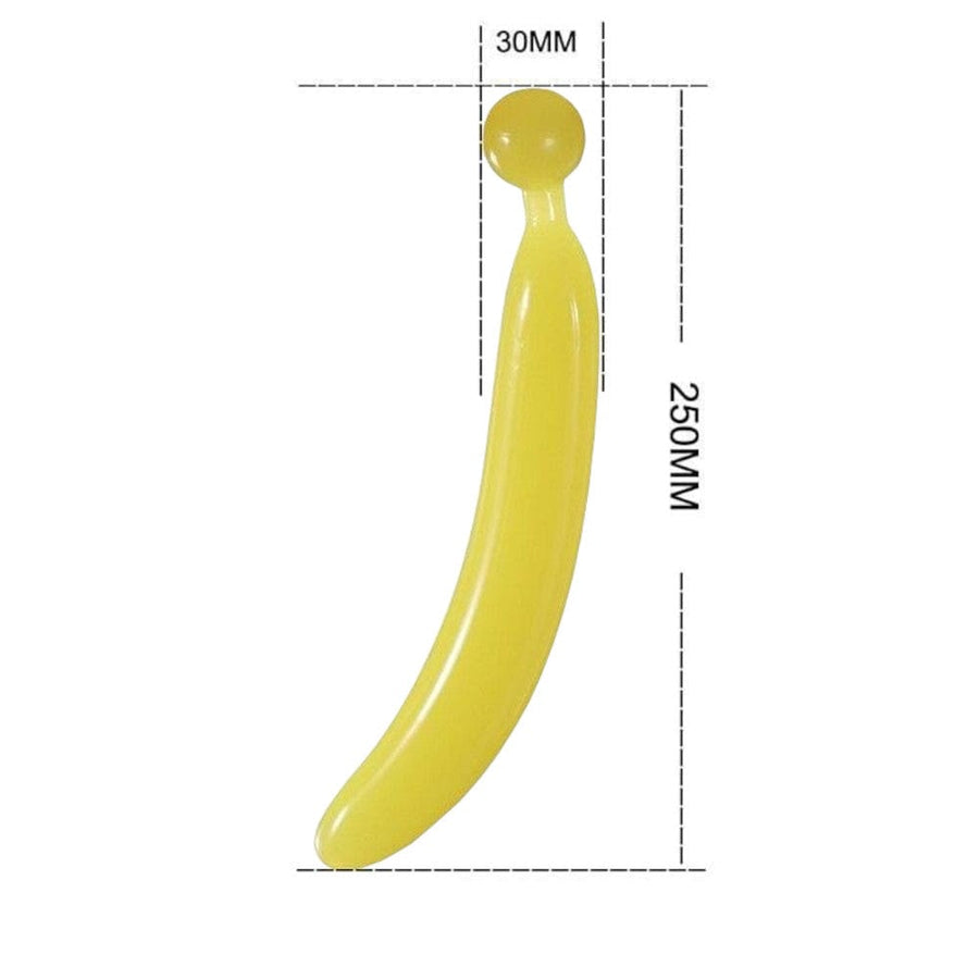 Stylish 9 Inch Yellow Banana Dildo BDSM, gallery view 4
