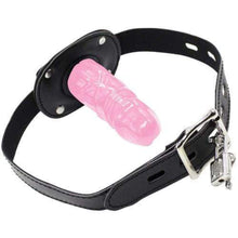 Charger l&#39;image dans la galerie, Gode ​​Gag Fetish 3 pouces pour le visage pour les couples BDSM
