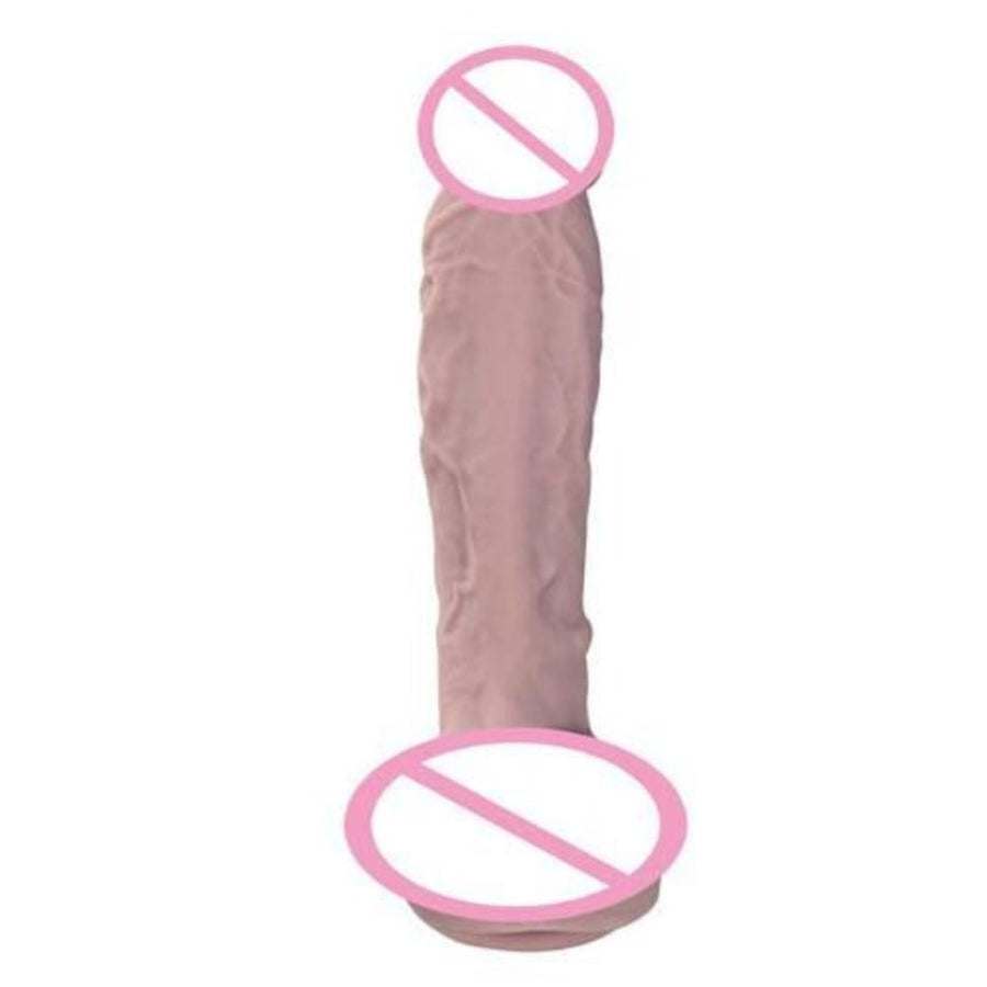 G Spot Stimulating 9 Inch Dildo With Suction Cup BDSM, gallery view 4