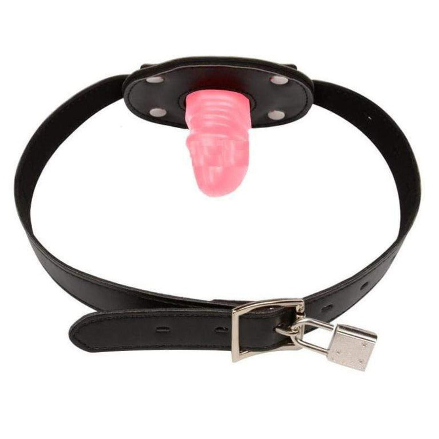 Gag Fetish 2 Inch Face Dildo for Couples BDSM, gallery view 5
