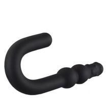 Load image into Gallery viewer, Silicone Black Anal Hook 6.1 Inches Long
