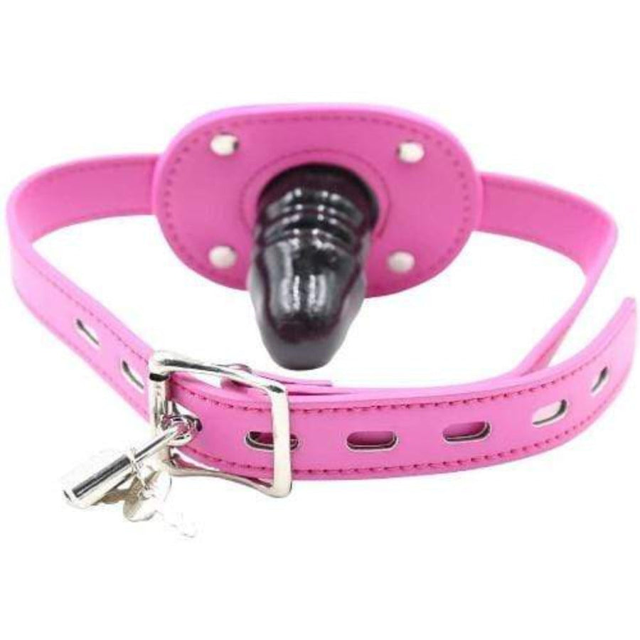 Gag Fetish 2 Inch Face Dildo for Couples BDSM, gallery view 2