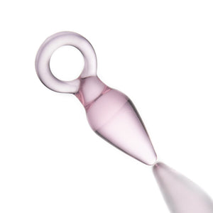 Pink Crystal Spear Butt Plug BDSM