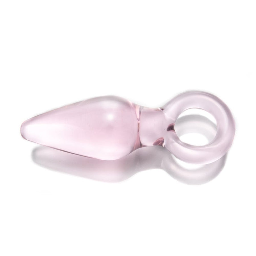 Pink Crystal Spear Butt Plug BDSM product view