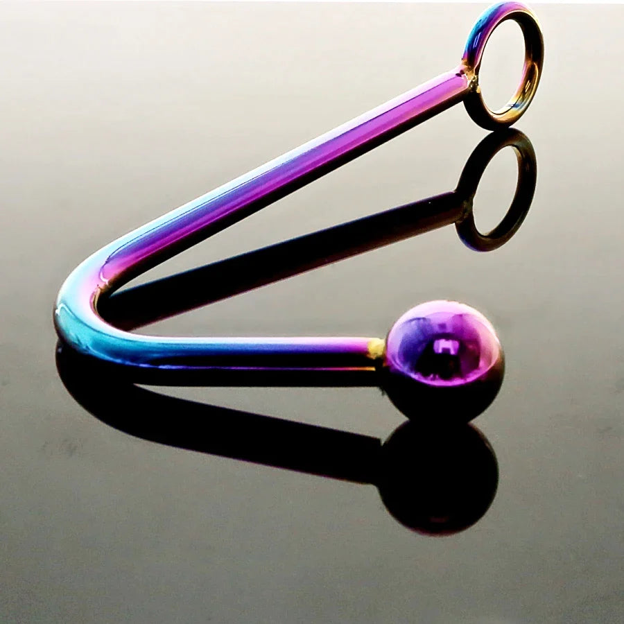 Rainbow Anal Hook Stainless steel product view