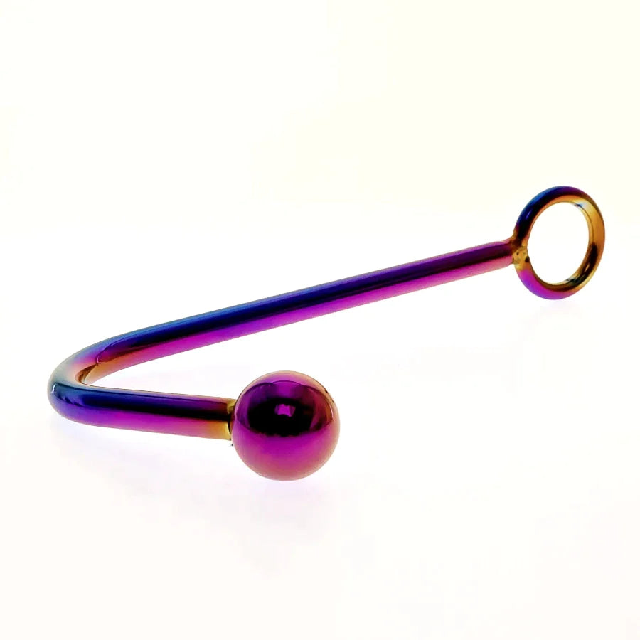 Rainbow Anal Hook Stainless steel, gallery view 6